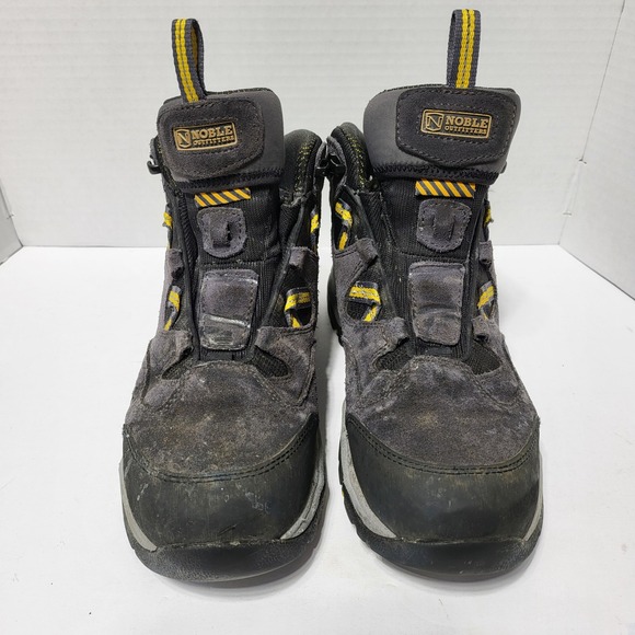 Noble Outfitters Mens All-Around Waterproof Hiking Boots Gray Yellow 9.5 R* main image 5